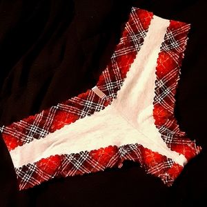 NEW Victoria's Secret PINK Lace Trim Cheekster